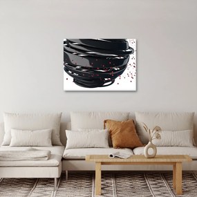 Tablou - Abstracției de glob pământen (70x50 cm)