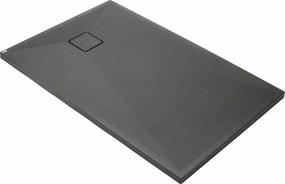 Cadita de dus Deante Correo antracit metalic 90x140 cm