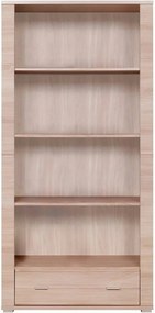 Biblioteca GRAND TIP 7, stejar sonoma, PAL laminat, 93x39x192 cm