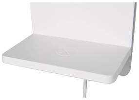 Aplică de perete albă LED cu intensitate reglabilă Fairfield – Trio