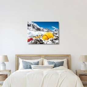 Tablou - Camping la munte (70x50 cm)