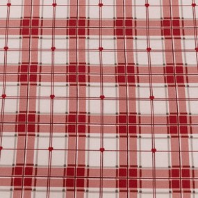 Cearsaf din microfibra TARTAN HEART colorat 180x200 cm