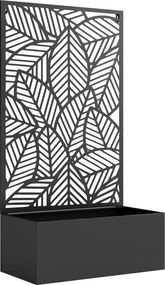 Outsunny Pat înălțat din metal cu spalier pentru plante cățărătoare, independent sau pentru montare pe perete | Aosom Romania