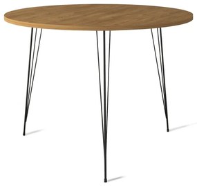 Masă de sufragerie SANDALF 75x90 cm maro