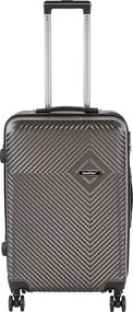 Valiză medie TravelLux Pro cu hardtop 42x65x24 cm gri închis