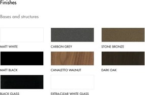 Masuta Auxiliara Design LUX, Andorra Sticla/ Lemn