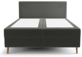 Pat de o persoană 120 cm Napoli Bonell (verde închis) (cu somieră, cu sp. depozitare). 1082440