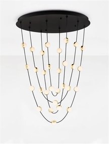 Lustra LED suspendata, deosebita design lux ALCINOE