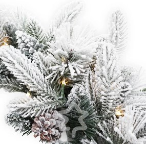 Coronita de Craciun Inzapezita 50 LED 60 cm