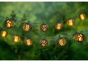 Lanț LED solar 3,8m 8xLED/1,2V