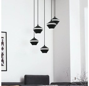 Eglo 98683 - Candelabru LED PERPIGO suspendat pe cablu, 5xGU10/5W/230V