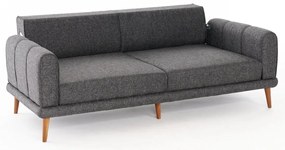 Canapea trei locuri Sorenella (antracit + Nuc). 1106718
