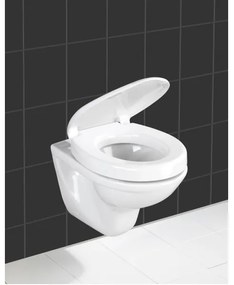 WENKO 21905100-Capac WC SECURA 37x44 cm alb/gri