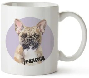 Bohemia Gifts Cană din ceramică - Frenchie, 350 ml