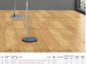 Lampadar de podea tip arc design modern Arcs EU1013CC SRT