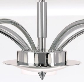 Lustra aplicata 7 brate elegant design modern OPALDESIGN, satin