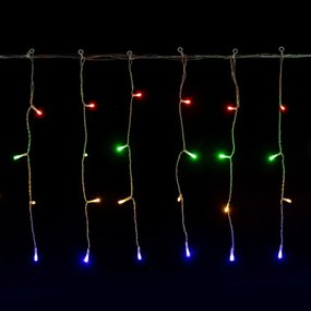 Aigostar - Instalație luminoasă de Crăciun LED pentru exterior 300xLED/8 funcții 3xAA 18x0,4m IP44 multicoloră
