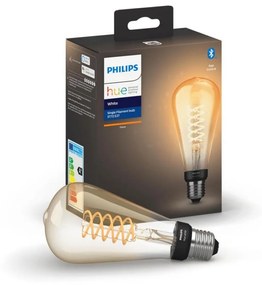 LED Bec dimmabil Philips Hue WHITE FILAMENT ST72 E27/7W/230V 2100K