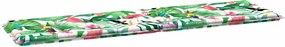 vidaXL Pad pentru Bancă Multicolour 150 x 50 x 3 cm Material Oxford