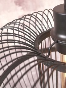 Lampa de podea eco din bambus Hokkaido L 38cm, negru