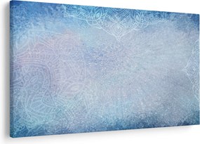 Tablou - Mandala in albastru (90x60 cm)