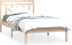 vidaXL Cadru de pat, 100x200 cm, lemn masiv de pin