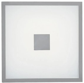 Plafoniera LED baie IP44 Zoya crom alb 40x40cm