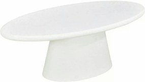 Măsuță cafea MAROCCO, ecru, MDF/microciment, 120x60x40 cm