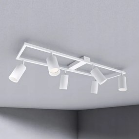 Plafonieră cu spoturi 6xGU10/30W/230V alb