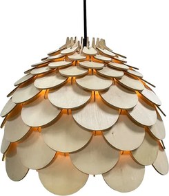 Lustră pe cablu BURGO, 1x E27/60W/230V, diam. 35 cm