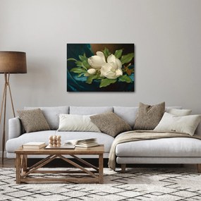 Tablou - Martin Johnson Heade, Giant Magnolias on a Blue Velvet Cloth, reproducere (70x50 cm)