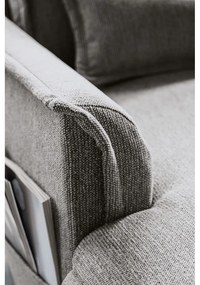 Colțar gri extensibil (cu colț pe partea dreaptă/în formă de "U") Charming Charlie – Miuform