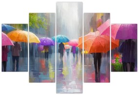 Tablou - Zi ploioasă (150x105 cm)