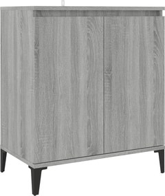 vidaXL Servantă, sonoma gri, 60x35x70 cm, lemn prelucrat