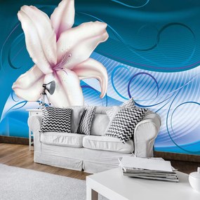 Fototapet - Arta florală - abstract (152,5x104 cm)