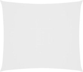 vidaXL Parasolar, alb, 2x2,5 m, țesătură oxford, dreptunghiular