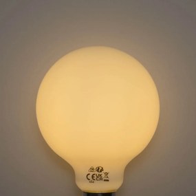 Set 5 becuri Bec LED cu 3 trepte de intensitate reglabilă E27 Opal G95 4W 450lm 2700K