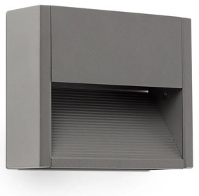 Aplica LED de exterior ambientala IP54 GRADA-1 / 3W gri