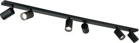 Orion - Corp de iluminat cu spoturi SEAN 6xGU10/13W/230V, negru