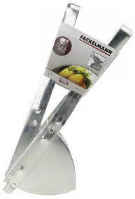 Presa manuala pentru cartofi Fackelmann 45460, Maner ergonomic, Argintiu