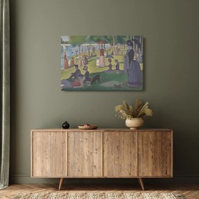 Tablou - Georges Seurat, A Sunday on La Grande Jatte, reproducere (90x60 cm)