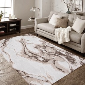 Covor Modern Living , Dormitor Dreptunghiular Eliza 0929A Crem (Alege dimensiunea: 100 x 200)