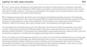 Spot LED incastrabil scari / perete exterior IP54 Lock alb