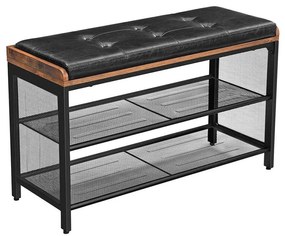 Pantofar DAVOR maro/negru