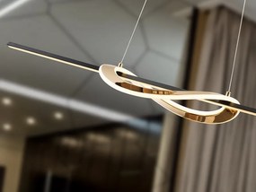 Lustra LED suspendata cu telecomanda Enora