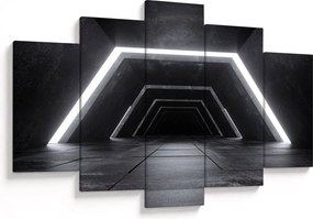 Tablou - Tunel futurist (150x105 cm)