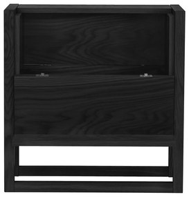 Dulap pentru vinuri din stejar negru 59x60 cm NewEst - Woodman