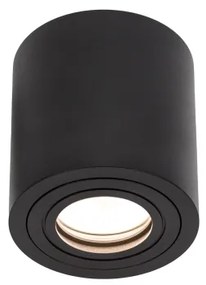 Spot de baie CHLOE 1xGU10/6W/230V IP65 rotund negru