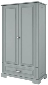 Dulap elegant Ines gri H193 cm
