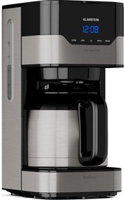 Klarstein Arabica 800W, aparat de cafea, EasyTouch Control, argintiu/negru